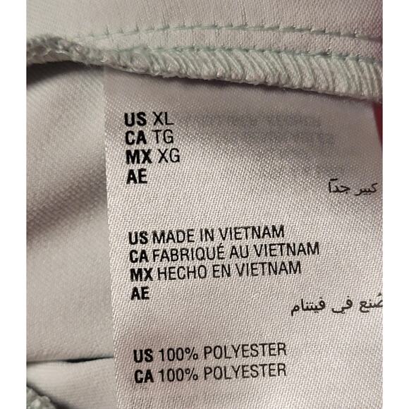 Alfani Wide Leg Plazzo Pants Women's Size XL Green Plaid High-Rise 36WX29L NWT - Picture 7 of 8